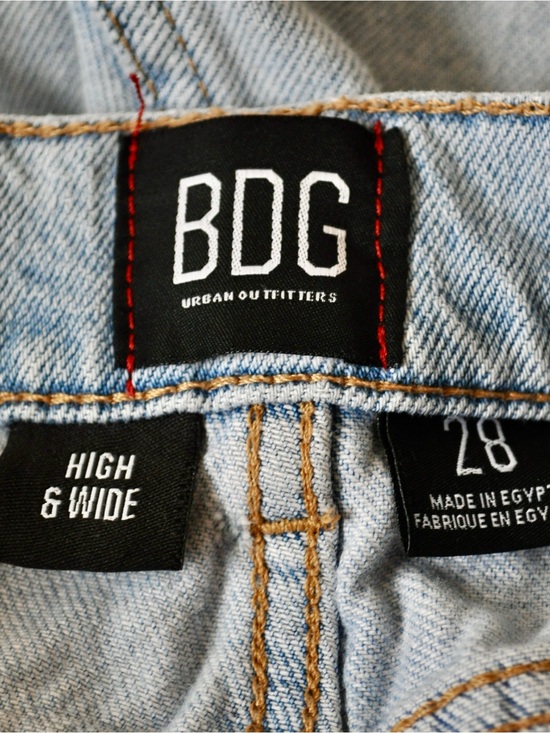Urban Outfitters Denim - Urban Outfitters BDG Light Blue High & Wide Jeans
